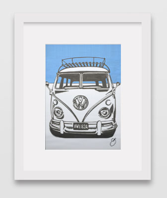 white picture frame vw – Studio 85